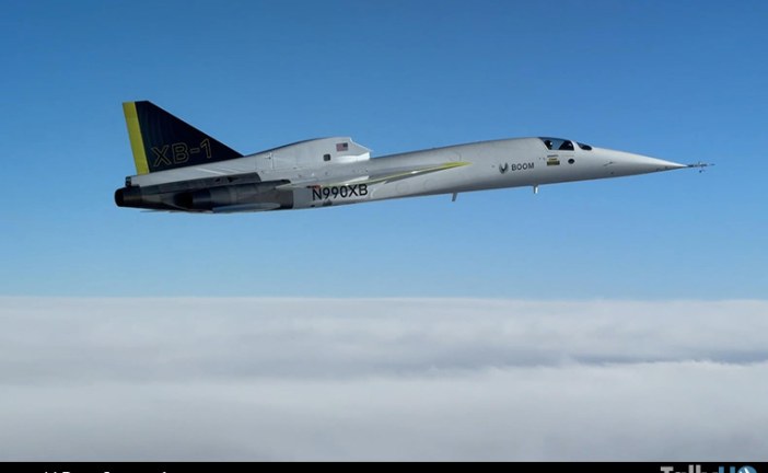El Boom Supersonic XB-1 realizó histórico primer vuelo supersónico