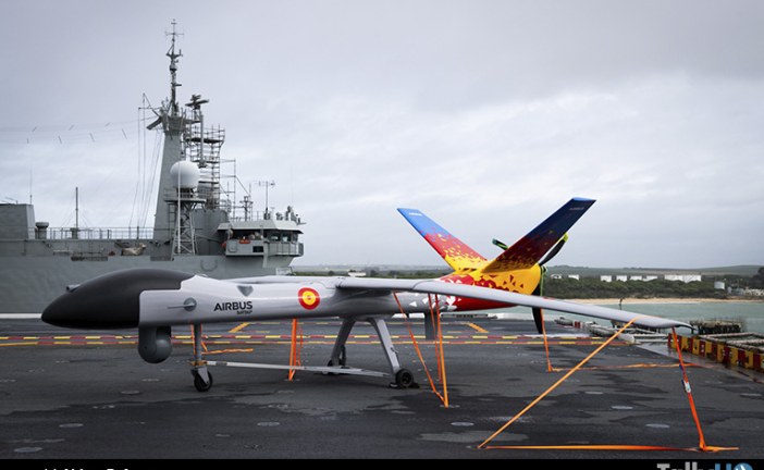 Airbus Defence y Navantia, firmaron un acuerdo para integración del UAV SIRTAP en LHD Juan Carlos I