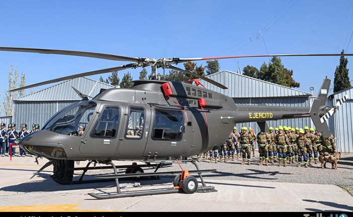 Ejército Argentino recibió dos Bell 407GXi