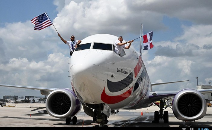 Arajet Airlines realizó histórico primer vuelo a los Estados Unidos