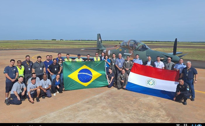Fuerza Aérea Paraguaya se prepara en Brasil para recibir a sus Super Tucano