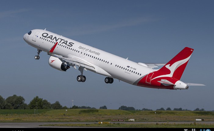 Qantas recibe su primer Airbus A321XLR