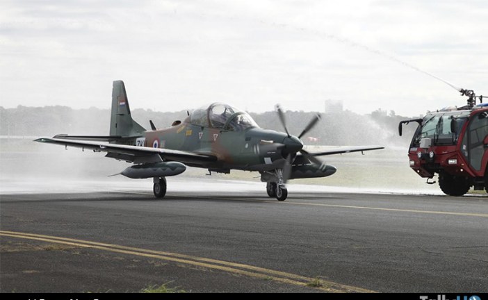 Fuerza Aérea Paraguaya recibe primeros A-29 Super Tucano