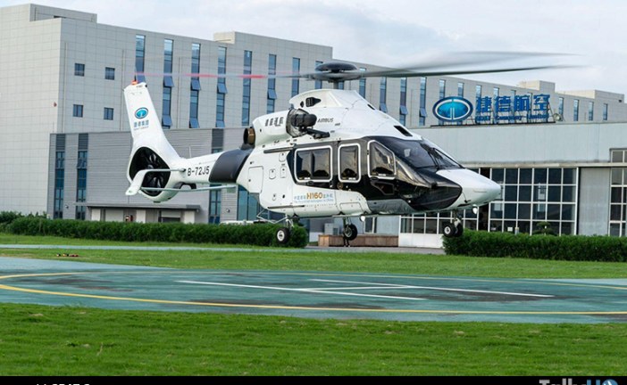 Primer helicóptero Airbus H160 en China fue entregado a GDAT