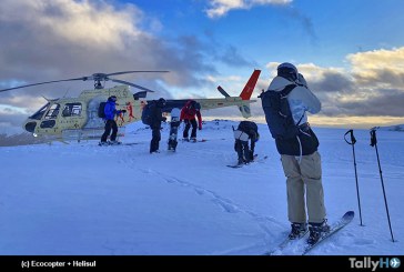 Despega el heliski en la Cordillera de Los Andes chilena