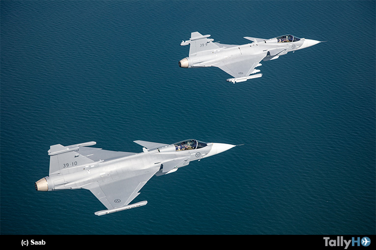 Saab recibe un pedido de Gripen E/F para Tailandia