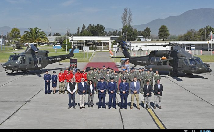 Federación Chilena de Parapente distingue la labor de rescate de la Fuerza Aérea de Chile