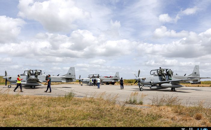 Primeros A-29N Super Tucano de la Fuerza Aérea Portuguesa llegan a las instalaciones de OGMA.