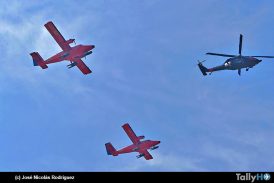 Agrupación Conjunta Antártica en la Parada Militar 2025