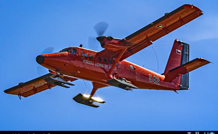 Componente aéreo Revista preparatoria Parada Militar 2025