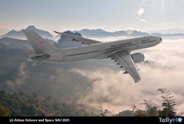 La Real Fuerza Aérea Tailandesa encarga Airbus A330 MRTT+