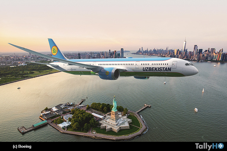 Uzbekistan Airways encarga hasta 22 Boeing 787 Dreamliners