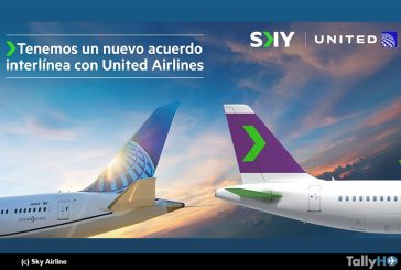 SKY firma acuerdo interlineal con estadounidense United Airlines