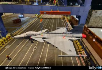 Fuerza Aérea Brasileña recibe un nuevo Saab Gripen