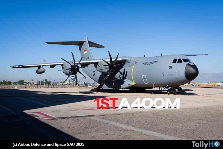 Airbus entrega primer A400M a Indonesia