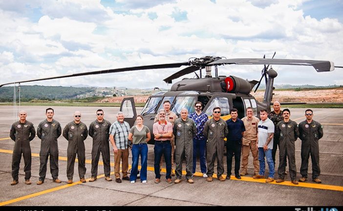 Ejército brasileño recibe el primero de los 12 helicópteros UH-60M Black Hawk