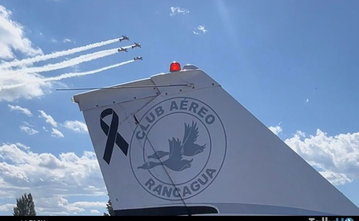 Destacada presentación de la Escuadrilla de Alta Acrobacia “Halcones” en Festival Aéreo de Rancagua