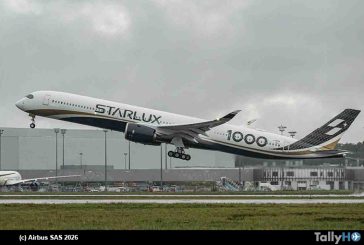 STARLUX recibe su primer Airbus A350-1000