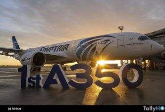 EGYPTAIR recibe el primero de sus 16 aviones Airbus A350-900
