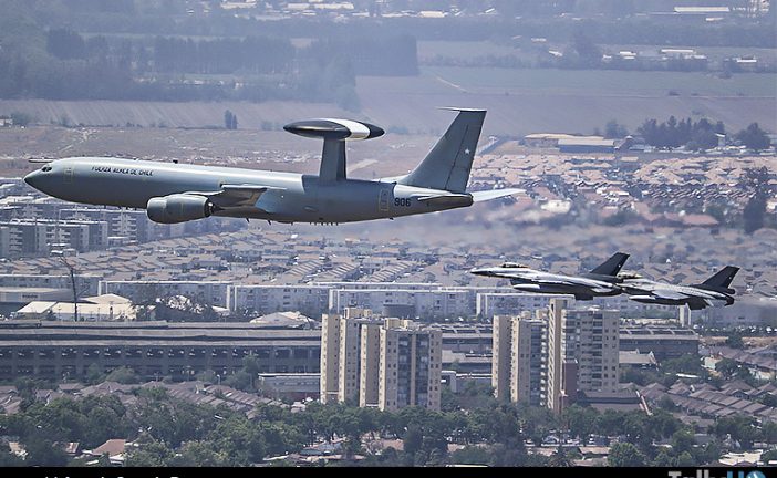 Ejercicio Aéreo ADEX X y sobrevuelos de la FACH sobre zona central y sur
