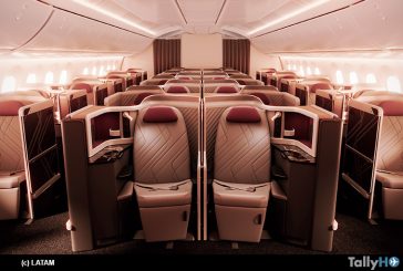 LATAM es la única aerolínea de Latinoamérica que alcanza las 4 estrellas Skytrax