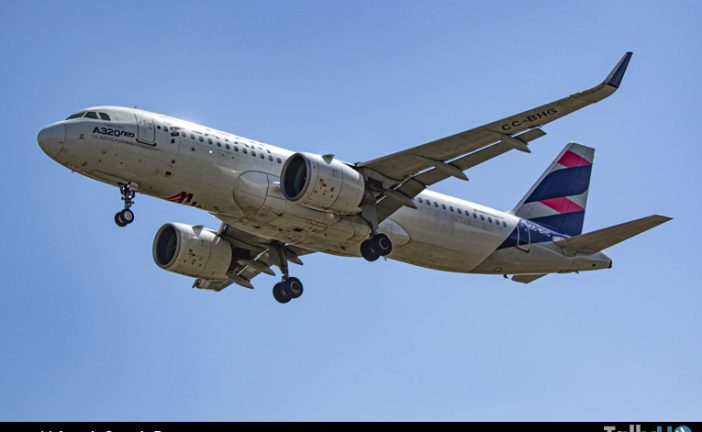LATAM Airlines Group retoma la ruta directa Santiago – Quito con 4 vuelos semanales