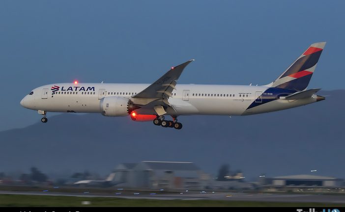 LATAM se posiciona entre las 12 aerolíneas con mayor flota del mundo