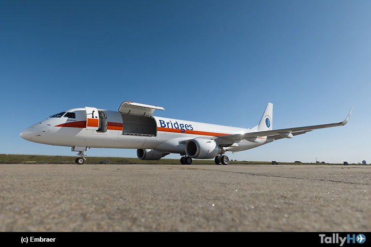 Primer Embraer E-Freighter comenzó a operar con Air Bridges Cargo
