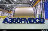 Airbus termina fabricación en España de la primera puerta de carga de la cubierta principal del avión de carga A350F