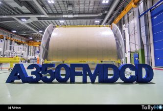 Airbus termina fabricación en España de la primera puerta de carga de la cubierta principal del avión de carga A350F