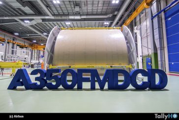Airbus termina fabricación en España de la primera puerta de carga de la cubierta principal del avión de carga A350F