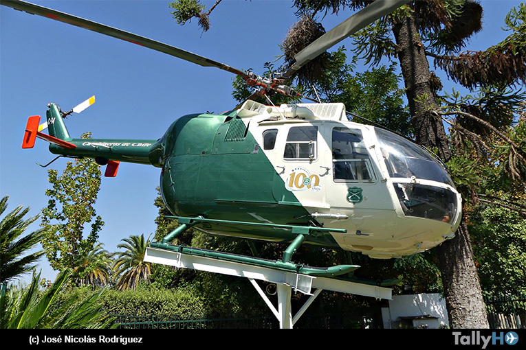 Helicóptero Bö-105LS A-3 Superlifter para el Museo Histórico y Centro Cultural de Carabineros de Chile