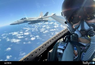 Fuerza Aérea de Chile realiza ejercicio combinado Blue Sky VII con Ala Aérea embarcada 17 del USS Nimitz