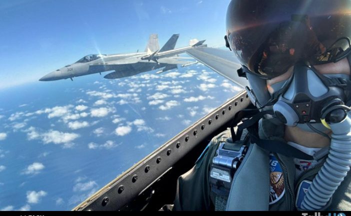 Fuerza Aérea de Chile realiza ejercicio combinado Blue Sky VII con Ala Aérea embarcada 17 del USS Nimitz