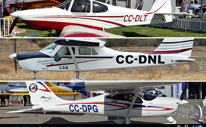 Modernas aeronaves de la Aviación General en FIDAE 2026