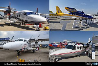 Panorama de aeronaves “Commuter” en FIDAE 2026