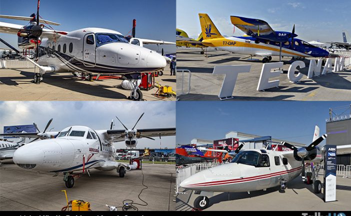 Panorama de aeronaves “Commuter” en FIDAE 2026