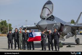 Conociendo al piloto del Demo Team F-35 Major Sean J. Loughlin en FIDAE 2026