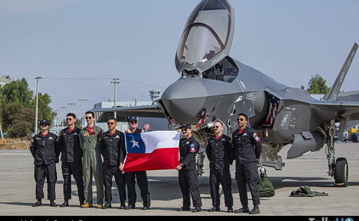 Conociendo al piloto del Demo Team F-35 Major Sean J. Loughlin en FIDAE 2026