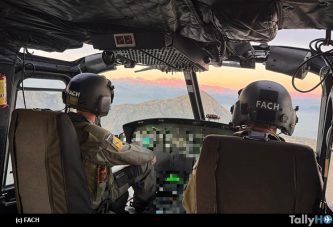 Fuerza Aérea de Chile realiza exitoso rescate de parapentista accidentado en sector El Colorado