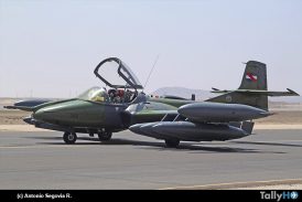Fuerza Aérea Uruguaya despidió a sus veteranos Cessna A-37 Dragonfly