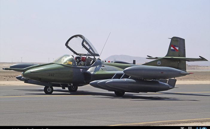 Fuerza Aérea Uruguaya despidió a sus veteranos Cessna A-37 Dragonfly
