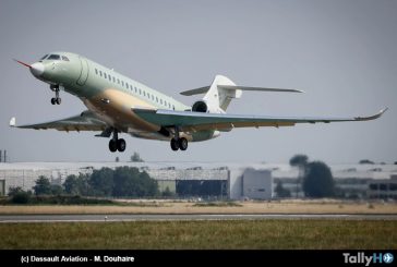 El Falcon 10X de Dassault realiza su vuelo inaugural