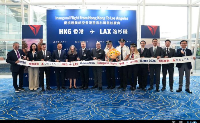 Hong Kong llega a LAX: Delta celebra una nueva conexión con el Pacífico