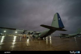 FACH realiza nuevo traslado de ayuda humanitaria a La Paz en apoyo a comunidades por emergencia en Bolivia