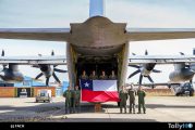 Fuerza Aérea de Chile realizó quinto vuelo con ayuda humanitaria para población de La Paz