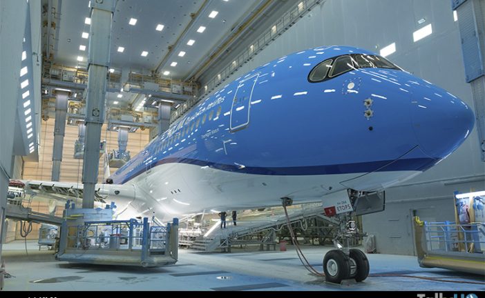 KLM anuncia su primer A350 y prevé recibirlo a finales de agosto