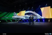 Saab presentó oficialmente el primer Gripen F