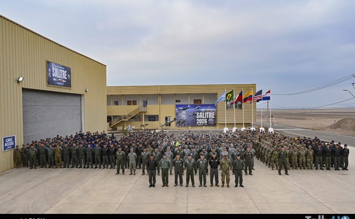 Ejercicio Salitre 2026 fue inaugurado oficialmente por la Fuerza Aérea de Chile
