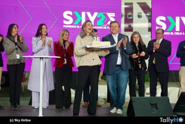 SKY Airline conmemora 25 años de su primer vuelo consolidando 80 millones de pasajeros transportados